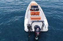Half Day Saxdor Boat Rental in Santorini