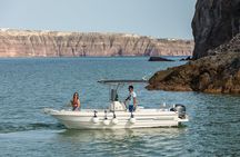 5 Hours Boat Rental in Santorini