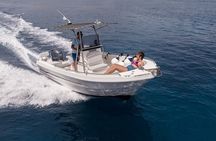 5 Hours Boat Rental in Santorini