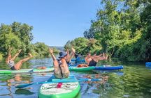 Stand-up Paddleboard SUP Safari on The River Avon For Beginners