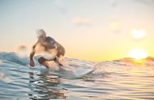 Learn to surf on the endless beaches in southern Fuerteventura