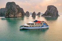 Halong Bay and Cave Full-Day Cruise,Lunch,Cave,Island,Beach from Hanoi