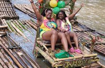 River Rafting and Limestone Massage(additional cost)in MontegoBay