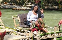 Private Bamboo River Rafting and Limestone Massage in Montego Bay