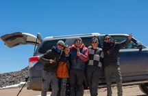Ascent to the extinct Cerro Toco Volcano at 5600 meters high