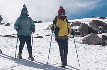 Ascent to the extinct Cerro Toco Volcano at 5600 meters high