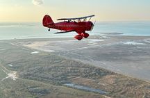 Town of Galveston Tour, Open Cockpit Biplane Ride