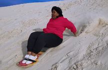 Glam Sandboarding in Cape Town Atlantis White Sand Dunes