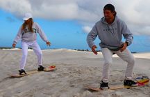 WildX Drive in 4x4 Sandboarding Atlantis White Dunes in Cape Town