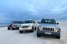 WildX Drive in 4x4 Sandboarding Atlantis White Dunes in Cape Town