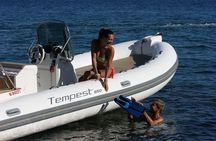 Tempest 600 Hair Rental in the Baunei Coast (max. 8 pax)