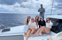 Luxury Catamaran Day Sail in Sint Maarten