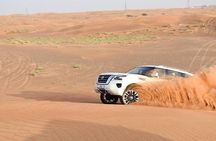 Private Morning Desert Safari with Camel Ride & Sandboarding