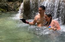 Explore 2 Hidden Water Falls and Caves with Limestone Massage 