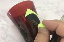Create your Glass Artwork with Japanese Motifs in Tokyo