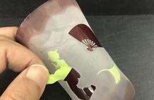 Create your Glass Artwork with Japanese Motifs in Tokyo
