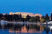 Boat Tour to harbor of Pula with Unlimited Drinks