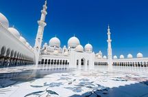 8 hours Abu Dhabi Grand Mosque and Qasar Al Watan Palace Tour 