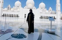8 hours Abu Dhabi Grand Mosque and Qasar Al Watan Palace Tour 