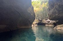 PRIVATE Cave Tubing & Rain forest Zipline Tour from Belize City