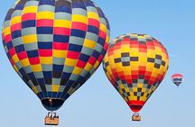 Hot air balloon adventure over Teotihuacan
