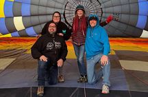Hot air balloon adventure over Teotihuacan