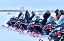 Snowmobile Tour by Lake Mývatn