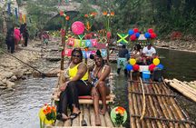 ATV & Bamboo Rafting With Limestone Foot Massage.