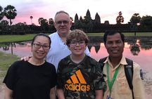 Private Guided Angkor Sunrise Half Day Tour with 3 Main Temples 