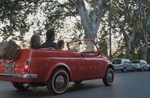 Vintage Fiat 500 Cabriolet: Rome's Highlight Semi Private Tour