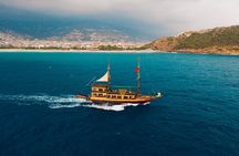 Antalya Pirate Boat Tour with Lunch and Roundtrip Transfer