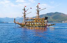 Antalya Pirate Boat Tour with Lunch and Roundtrip Transfer