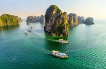 Ha Long Bay Full Day Tour : Kayak,Cave Explore,Swimming from Tuan Chau Island