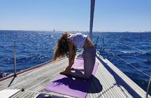 Yoga Session and Sailing Adventure in Barcelona