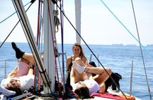 Yoga Session and Sailing Adventure in Barcelona