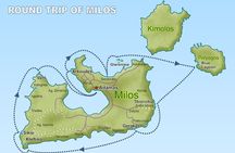 Kleftiko Poliegos and Round Trip Of Milos Island Lunch & Open bar