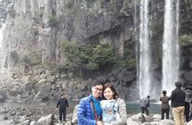 Jeju Island private taxi tour-waterfalls & Oedolgae & Jusangjeoli