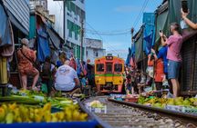 Damnoen Saduak Floating Market & Ayutthaya Tour from Bangkok