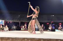 Private desert safari pick up by 4WD & BBQ dinner 