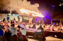 Private desert safari pick up by 4WD & BBQ dinner 