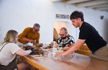 Wine tasting and Carving lesson in Santorini