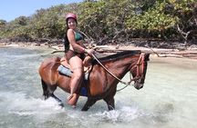 Ultimate Adventure Day Horseback, Zip Line & ATV at Mahogany Bay