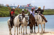 Extreme Zip Line & Horseback Adventure at Mahogany Bay