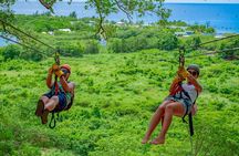 Extreme Zip Line Adventure at Mahogany Bay