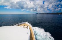 Santa Fé island on board of Sea Lion Yacht