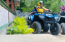 ATV Tour, Limestone Bamboo Rafting and Transportation