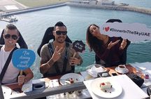 Dinner In The Sky at Dubai Marina with Optional Transfers
