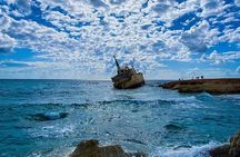 Blue Lagoon Latchi Pafos, glass bottom boat+water slide F/D trip