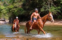 Horseback riding in the mountains of Puerto Vallarta