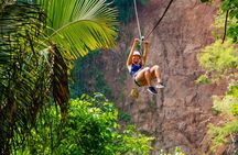 Combo RZR Zip Lines and Mule Ride Jorullo Route